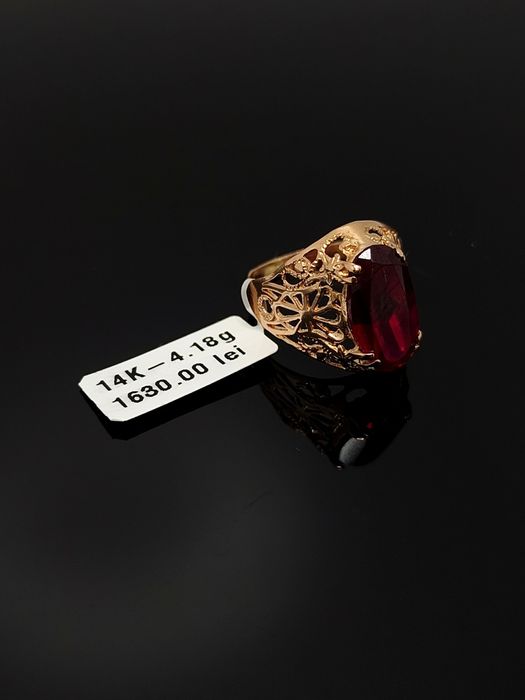 Bijuteria Royal inel din aur 14k 4.18 gr