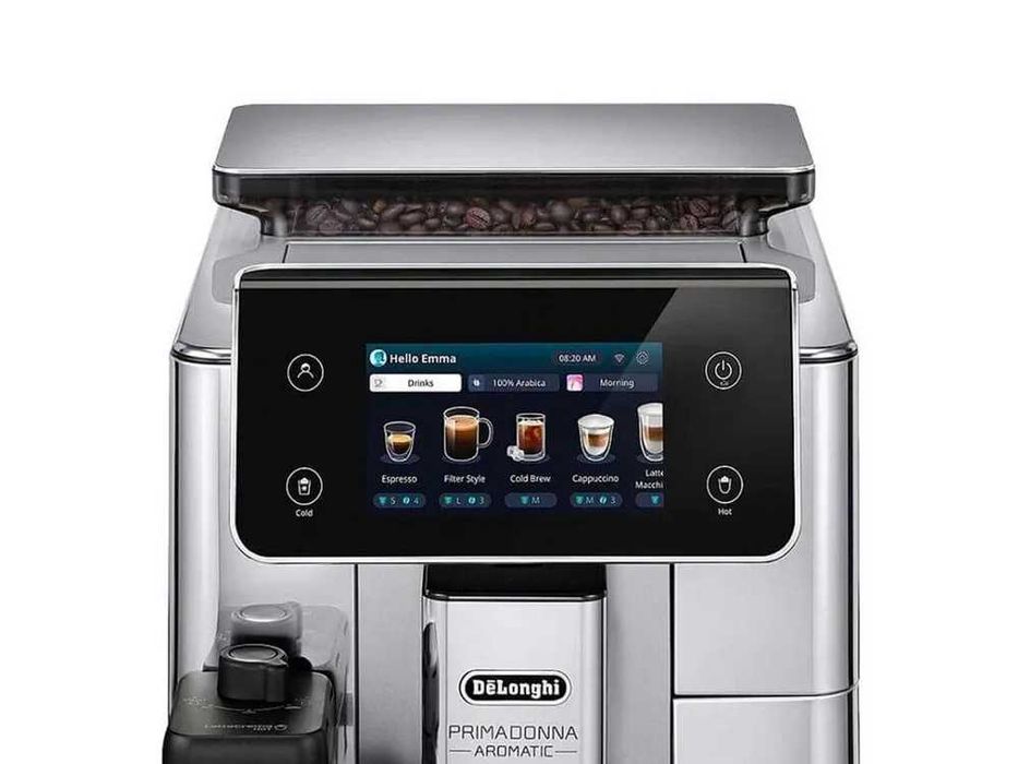 Kофемашина DeLonghi ECAM630.55.SSM PrimaDonna Aromatic +доставка