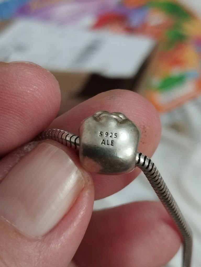 Charm din argint Pandora original urs panda