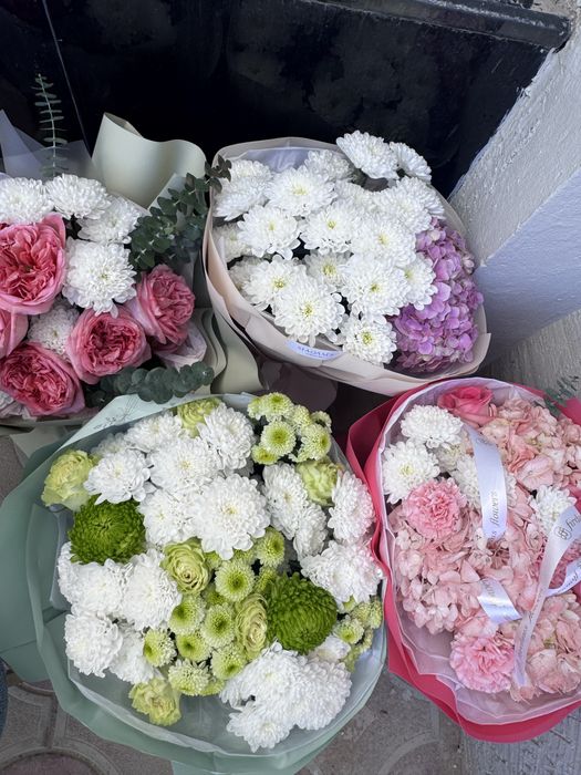 Гүлдер бар кеше алынган таза