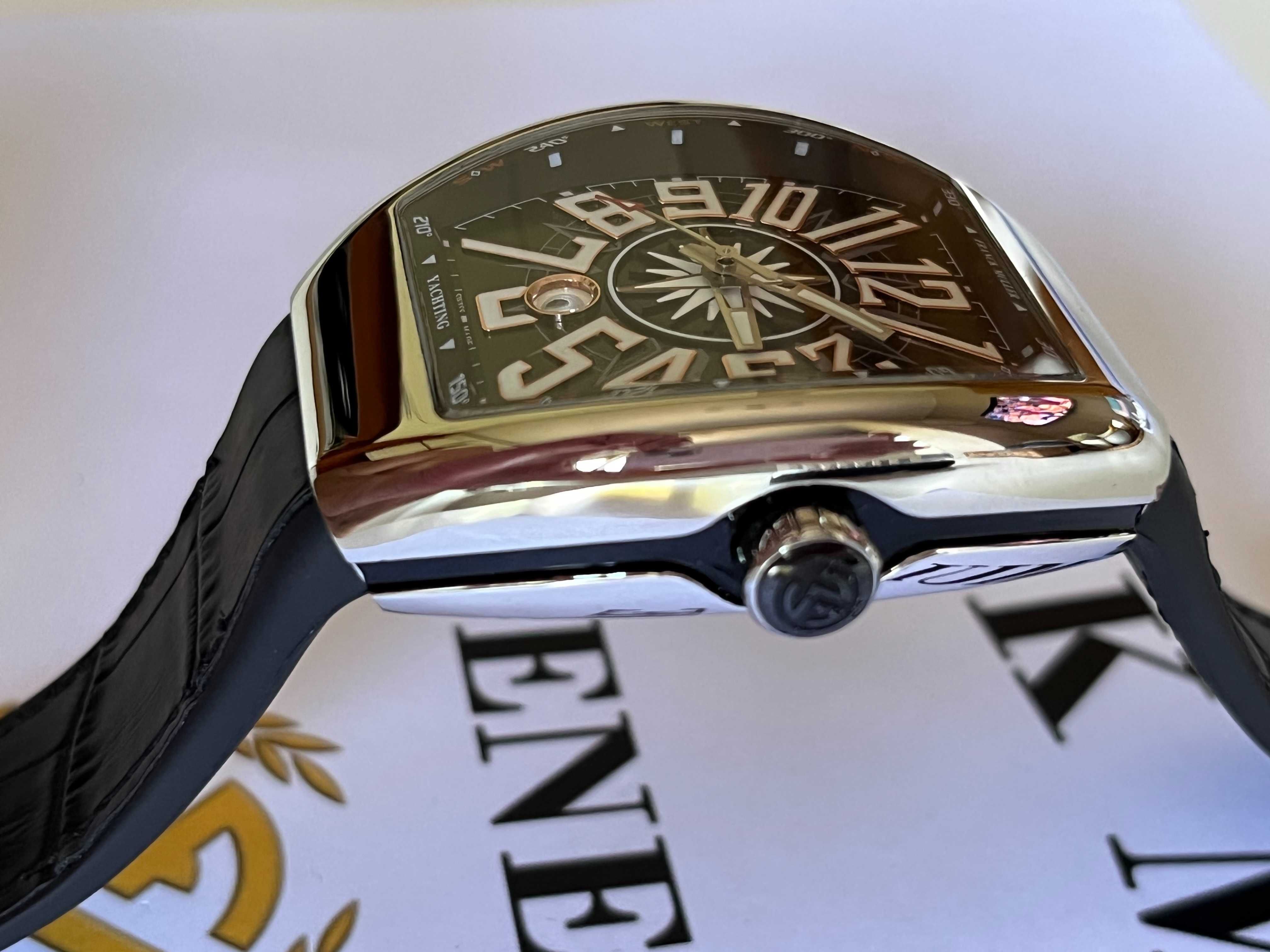 Franck Muller Yachting V45 BLACK and BLUE edition механичен