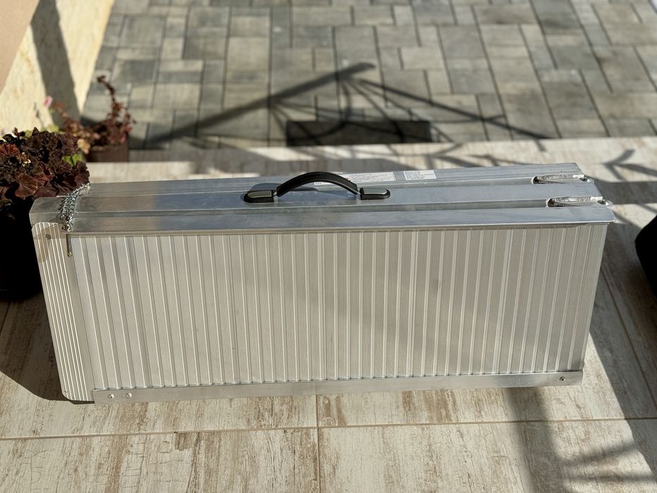 Rampă din aluminiu portabilă 183x72x5cm