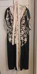 Rochie bej / negru 3 xl