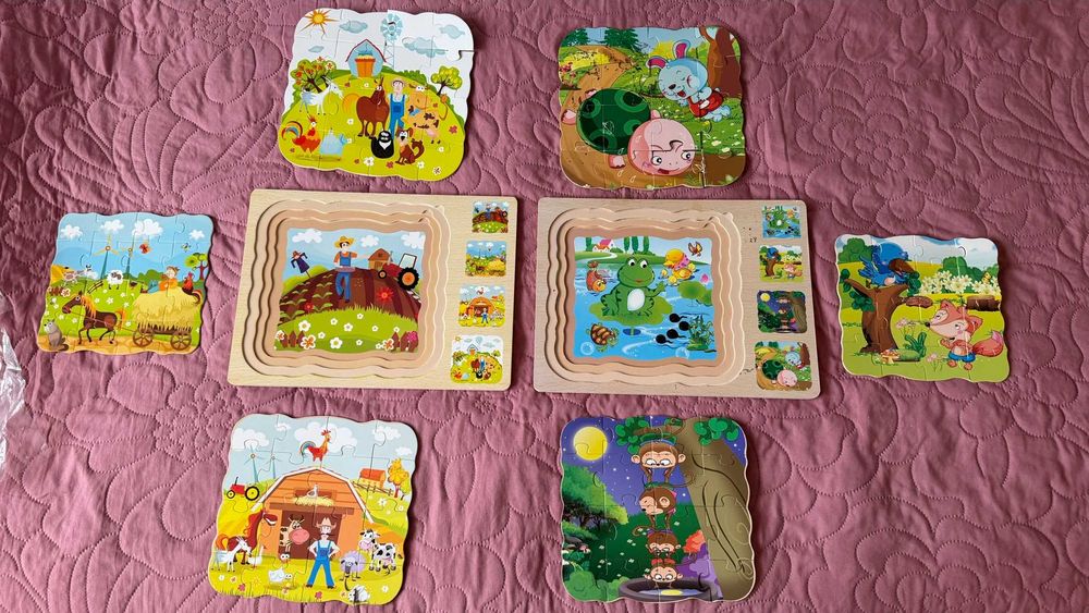Пъзели, лего и игри Headu, Djeco, Lego Duplo