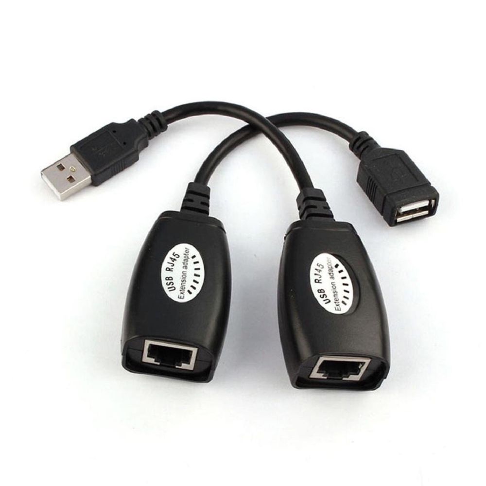 USB to RJ45 extension adapter USB удлинитель через лан кабел