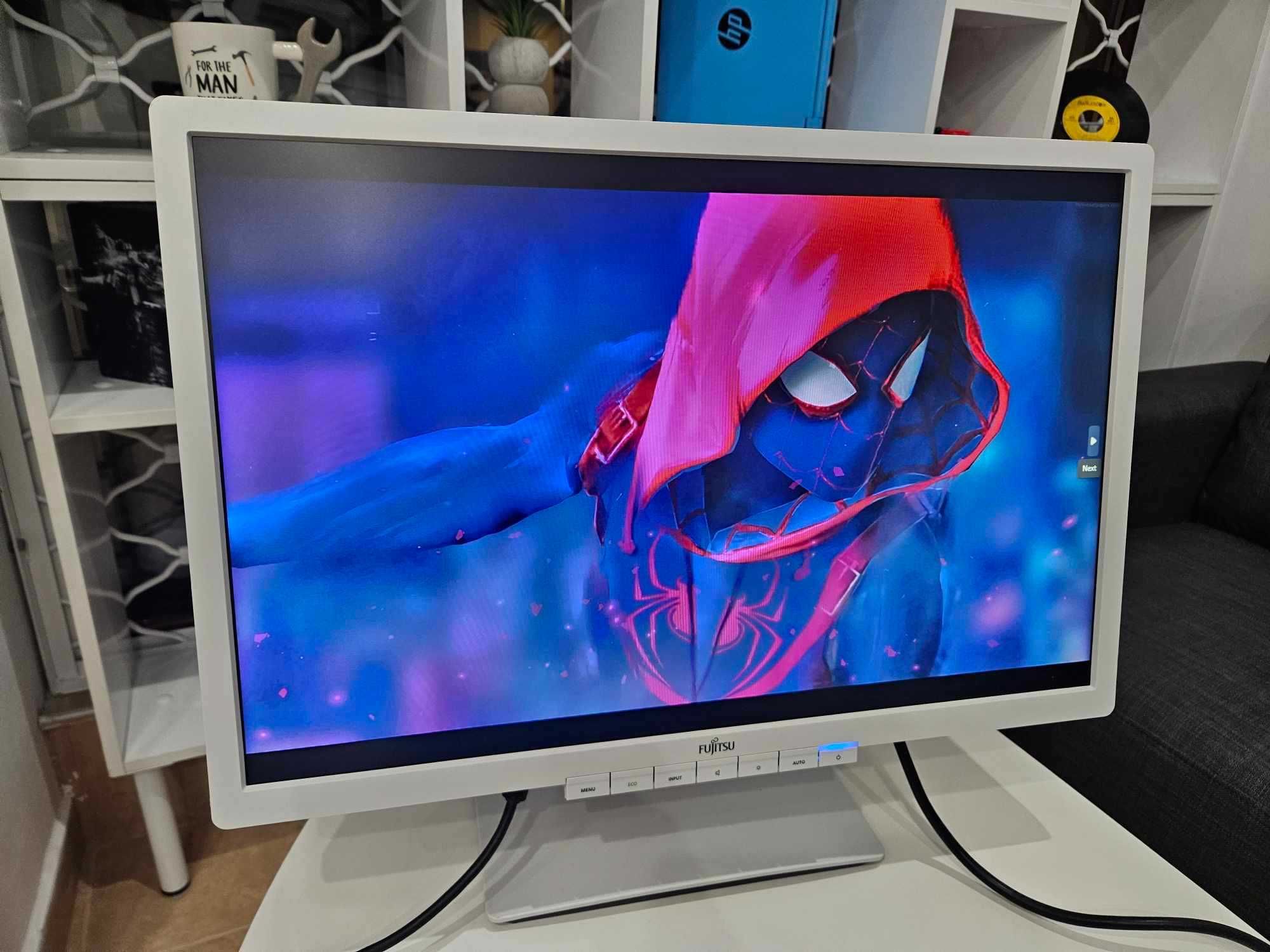 +Гаранция! Монитор Fujitsu B22W-6 LED 22" инча + кабели
