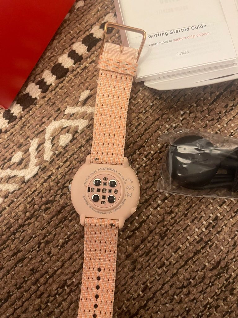 Ceas Smartwatch Polar Ignite 2 Pink/Rose