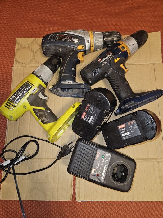 Bormasini vechi ryobi dar si bosch, makita, milwaukee si alte branduri