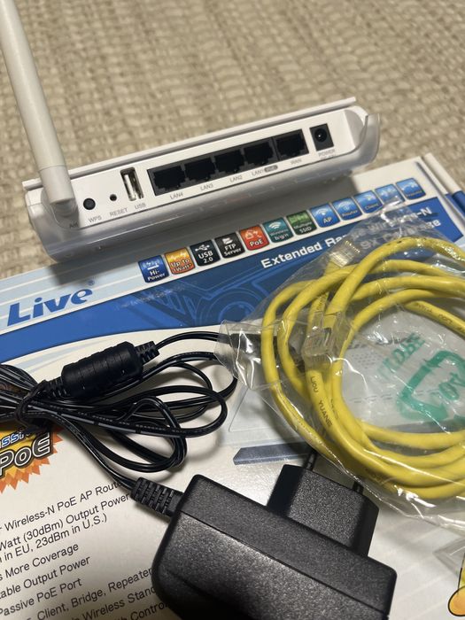 Router wireless AirLive N.Power Hi-Power Wireless-N PoE AP Router