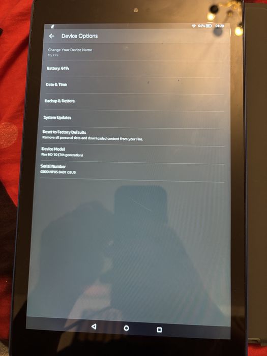 Amazon Fire 10 hd 7th gen