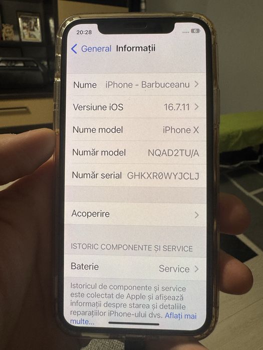 Iphone X 64 gb stare buna