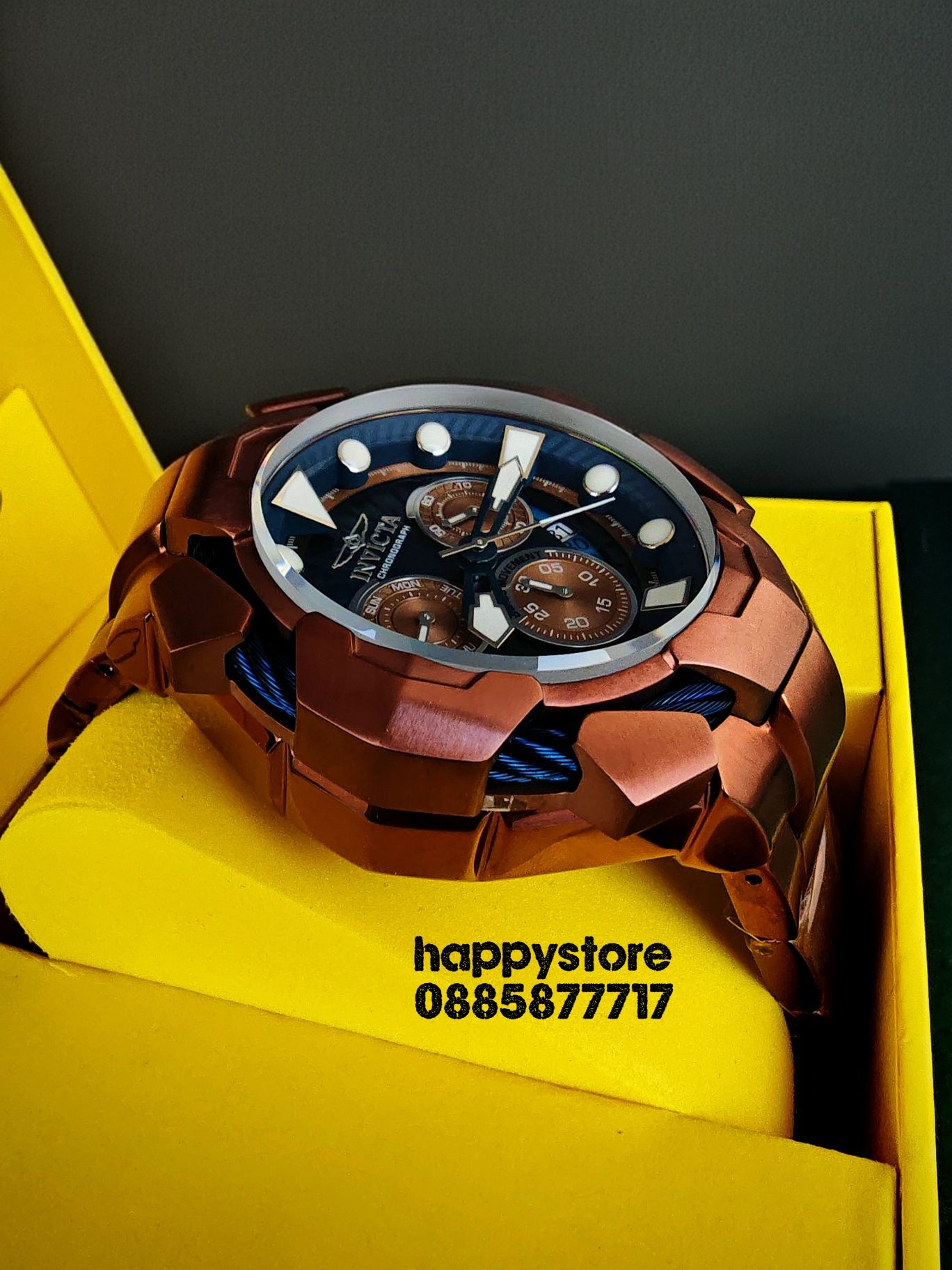 INVICTA Tomahawk Swiss 54 mm, Инвикта нов ръчен часовник