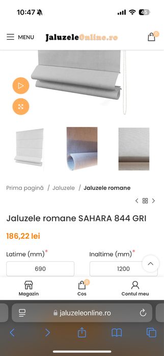 Storuri romane(jaluzele)