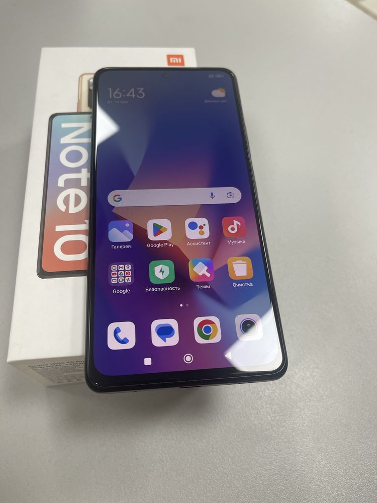 Xiaomi Redmi Note 10 Pro 128 Gb (г. Алматы) лот 354231