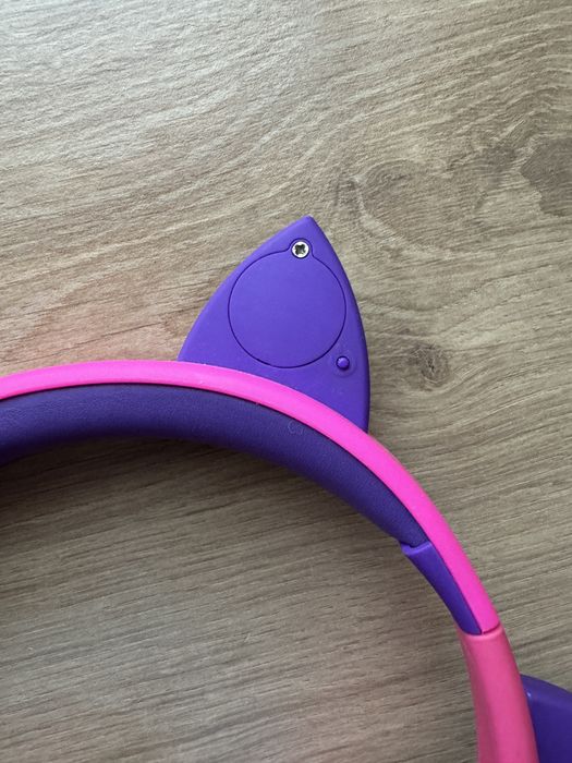 Casti audio cu fir pentru copii