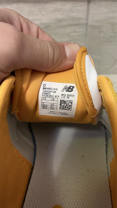 New balance 480 Yellow 40.5