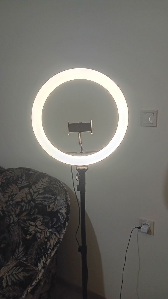 LED Ring Light, комплект за смартфон