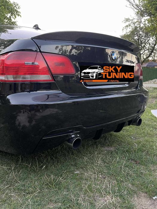 Дифузьор за бмв е92 / добавка за задна броня бмв е92 / bmw e92 с щипки