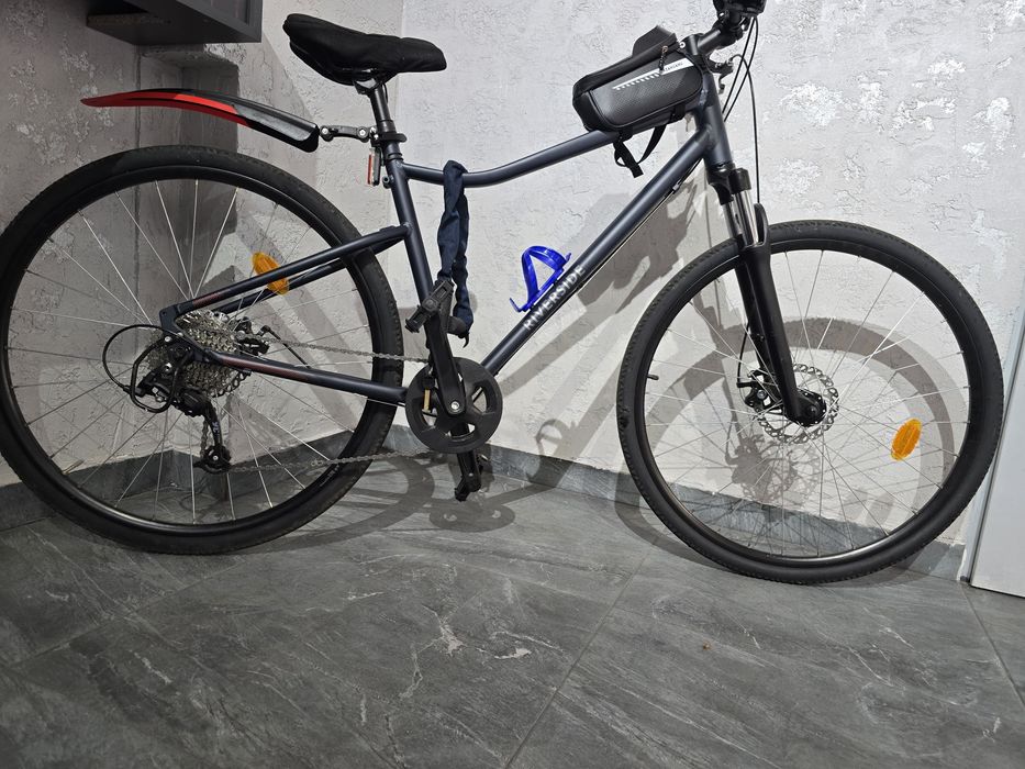 Bicicleta Riverside 500 Albastră