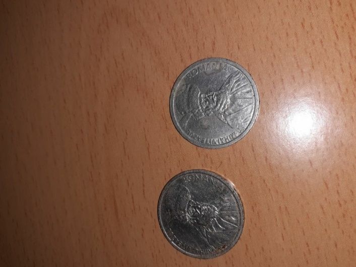 Monede vechi de colecție. 
2 monede 100 Lei din 1992 și 1993
1 moneda