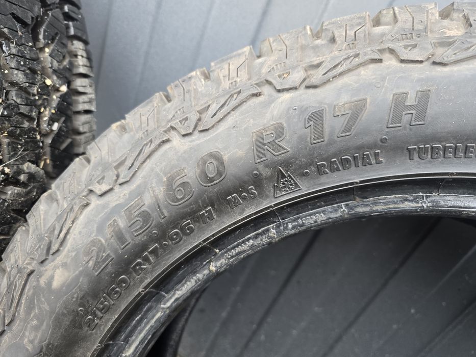 215 60 R17 Dacia Duster Matador Izzarda A/T Dot 2024 set 4 buc MS