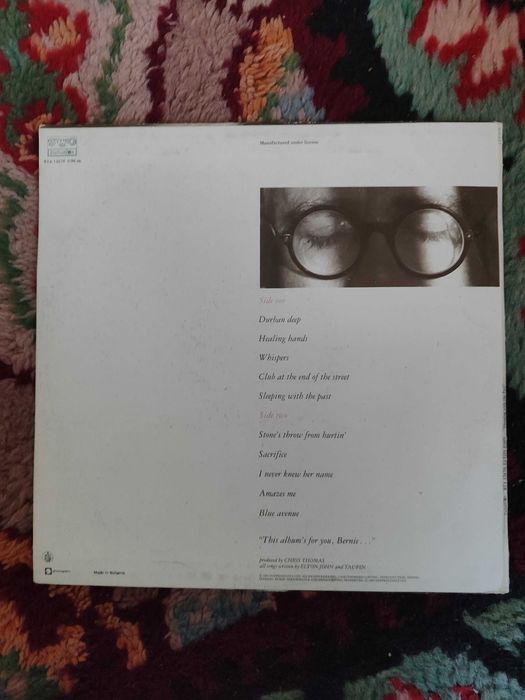 грамофонна плоча сър Елтън Джон