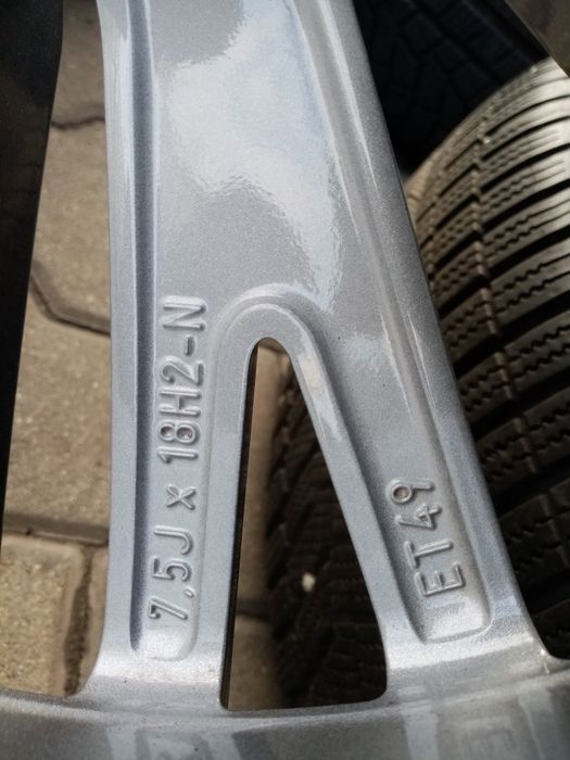 Jante originale Mercedes A class W177, 18"cu anvelope de iarna