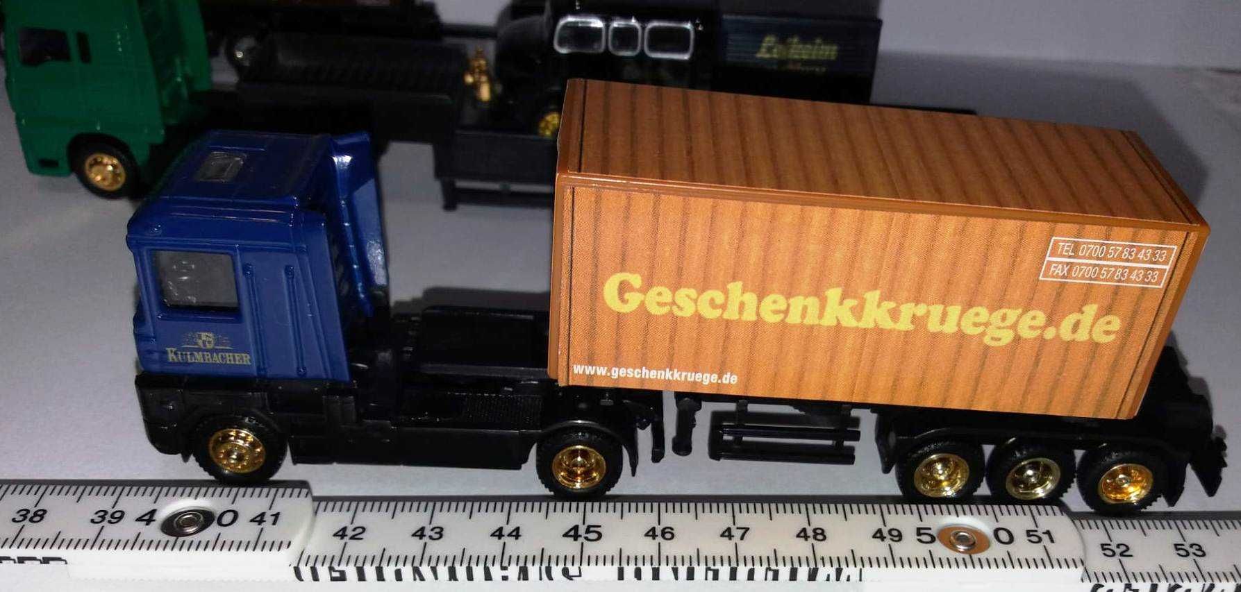 2Lot machete transcontainer, agabaritice, transport auto sc 1:87 China