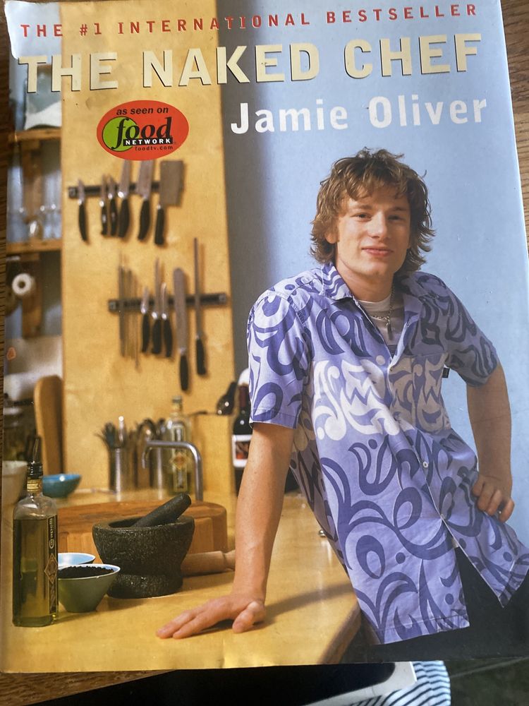 Jamie oliver, the naked chef готварска книга