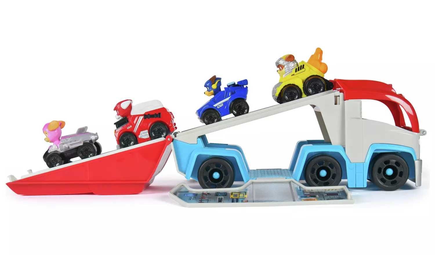 Камион трансформиращ се в писта патрулер Пес Патрул Paw Patrol 4 коли
