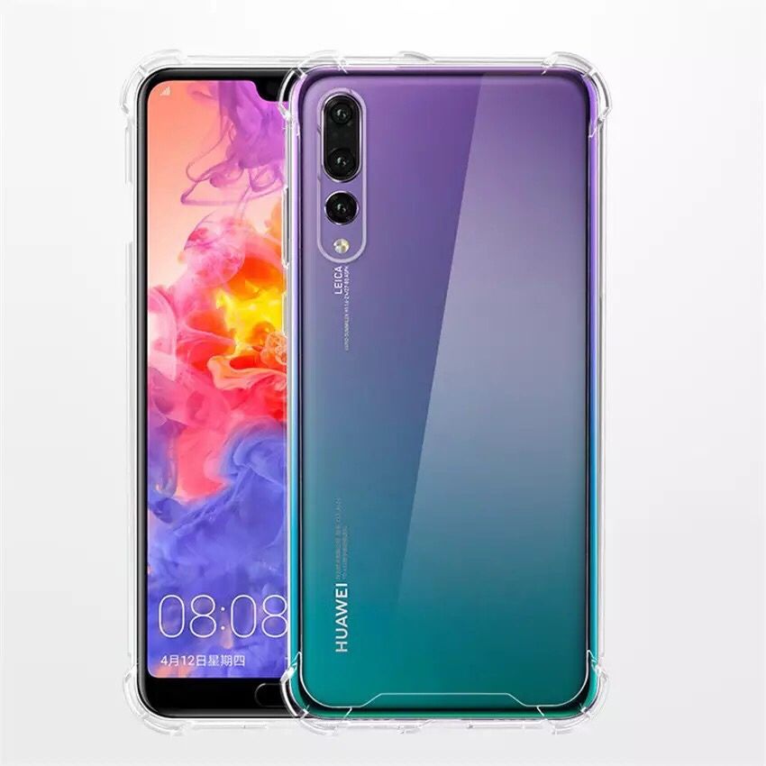 Huawei P30 P30 Lite Husa Ramforsata + Folie Sticla Curbata 11D