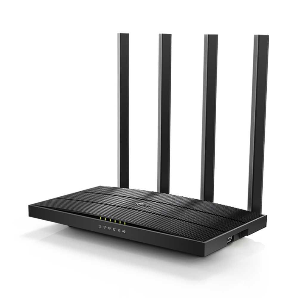 TP-Link Archer C6 AC1300 MU-MIMO Wi-Fi гигабитный роутер.