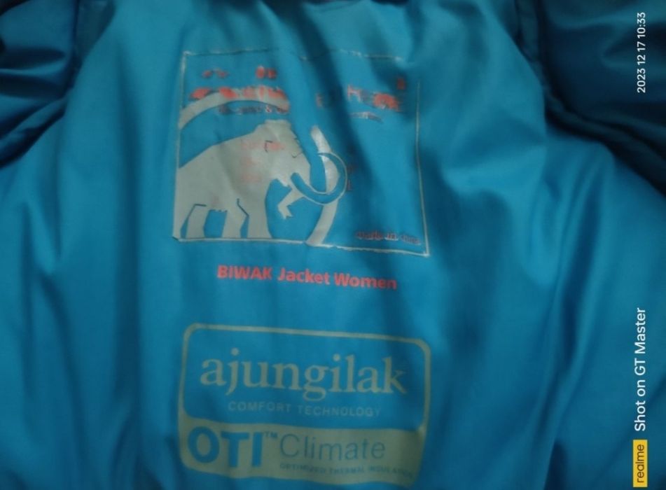 Geaca de munte puf de gâscă damă Mammut,mărime M