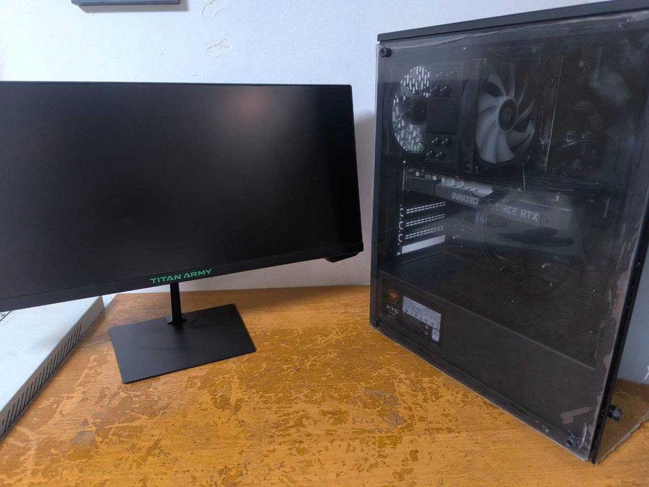 Игровой Компьютер с Монитором