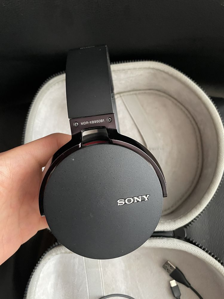 Casti bluetooth originale SONY MDR-XB950B Bass Efect Wireless