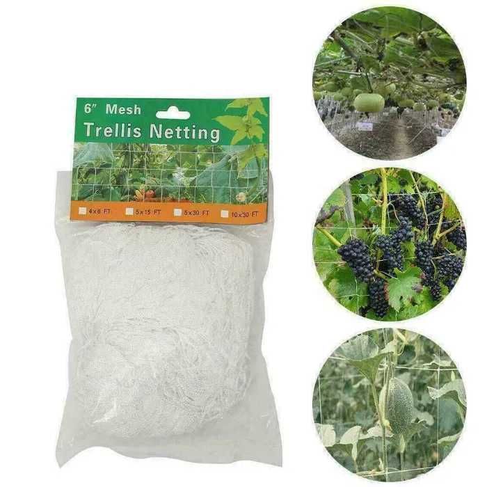 Plasa pentru castraveti, rosii, vita de vie, dovleci. 1,67 × 5m Noua!