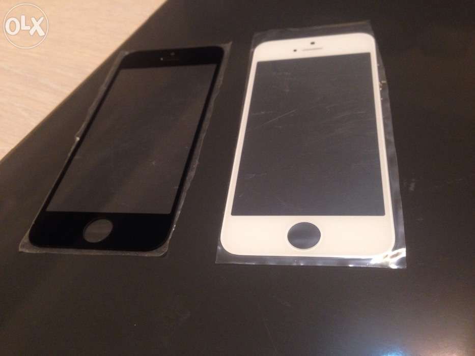 IPhone 5 , 4 Sticla - Touch screen alb sau negru Original 100%
