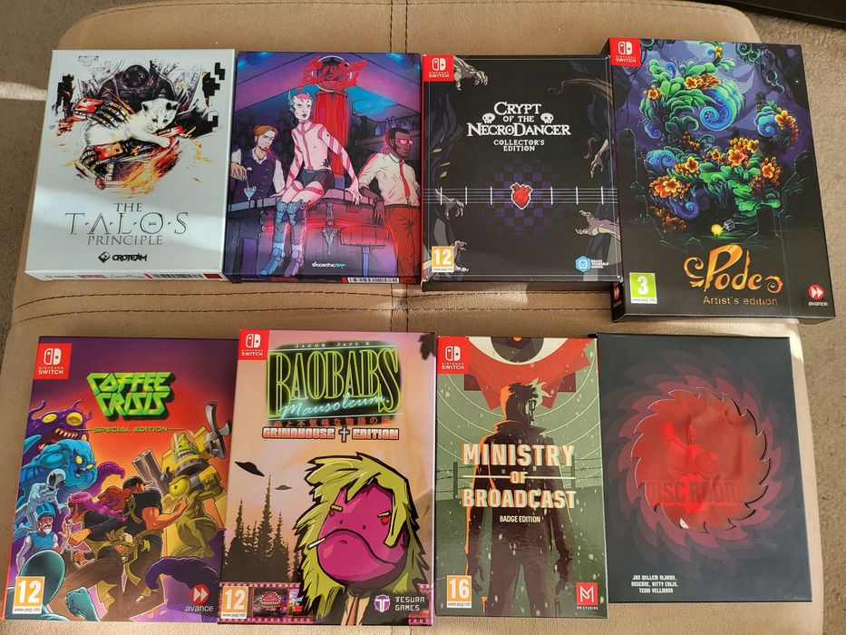 21 игри за Nintendo Switch комплект