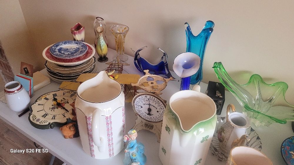 Кристална купа,фруктйера Murano Италия нова от 60 години