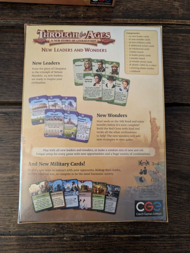 Through The Ages : A New Story of Civilization Joc Societate Boardgame