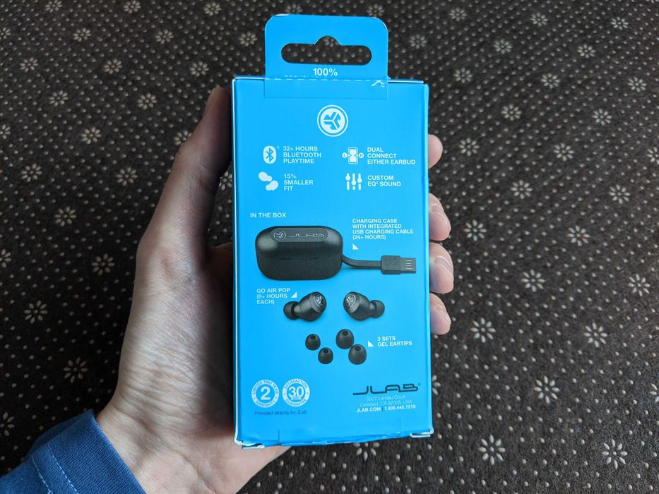 Наушники TWS JLab GO Air POP