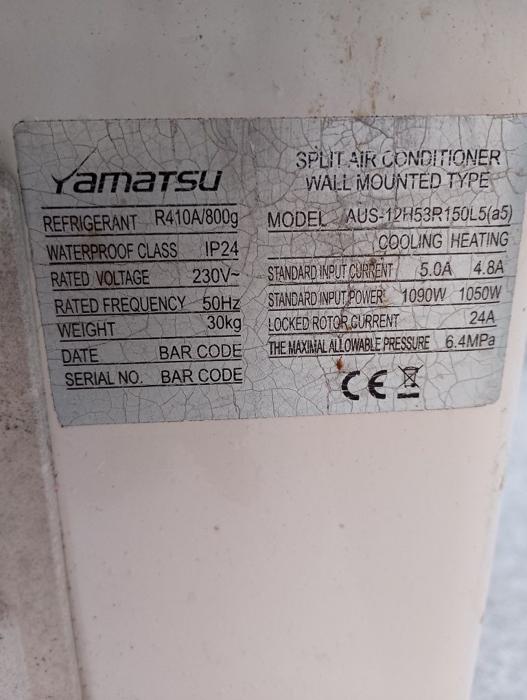 Aer condiționat Yamatsu!