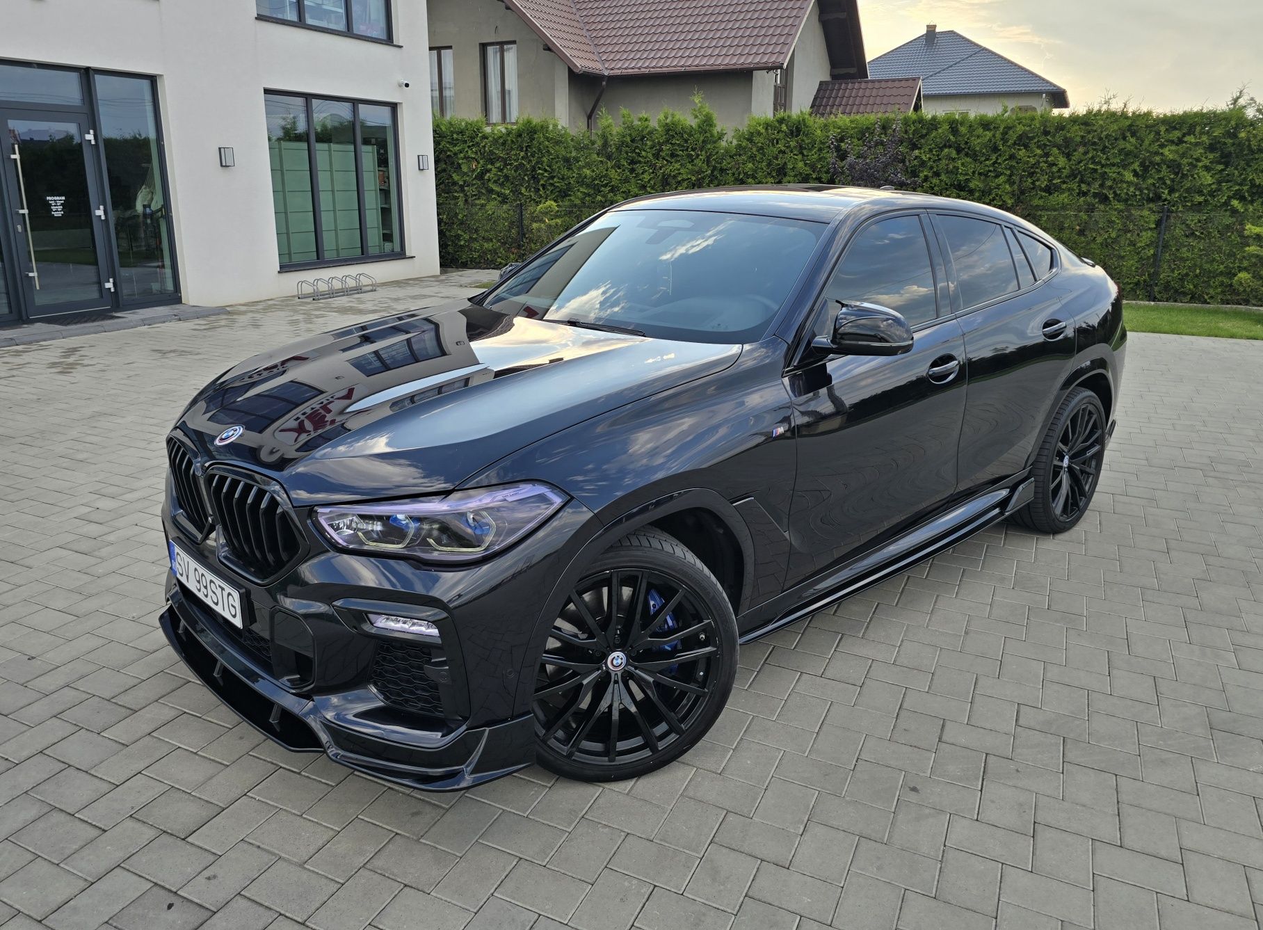BMW X6 OZN M50 D, 3.0 D-400 Cp, An 2020, Ireproșabil, km reali 0 daune