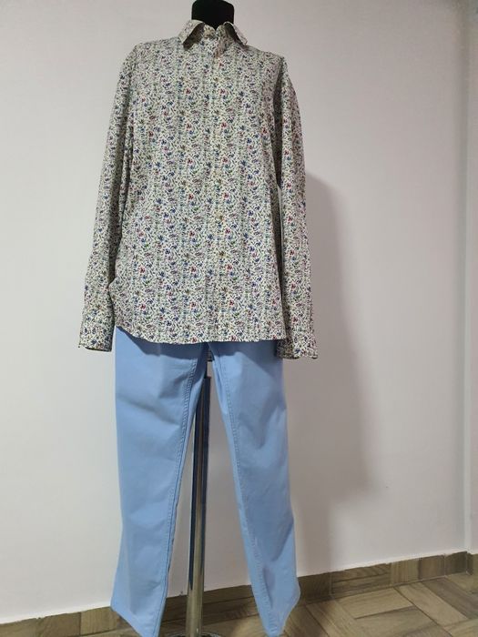 Pantaloni confortabili din bumbac,mas. 38, usor slim;