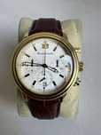 18 k aur Blancpain Leman Chronograph Automatic 2185,cal 1185