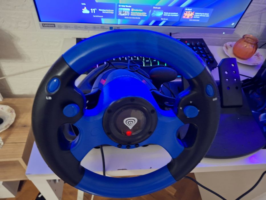 Волан - скорости и педали за компютър - конзола Genesis Seaborg 350