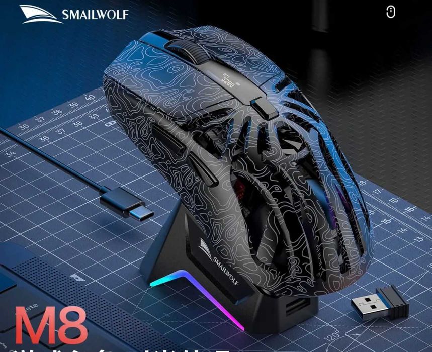 Игровая мышь SMAILWOLF RS8