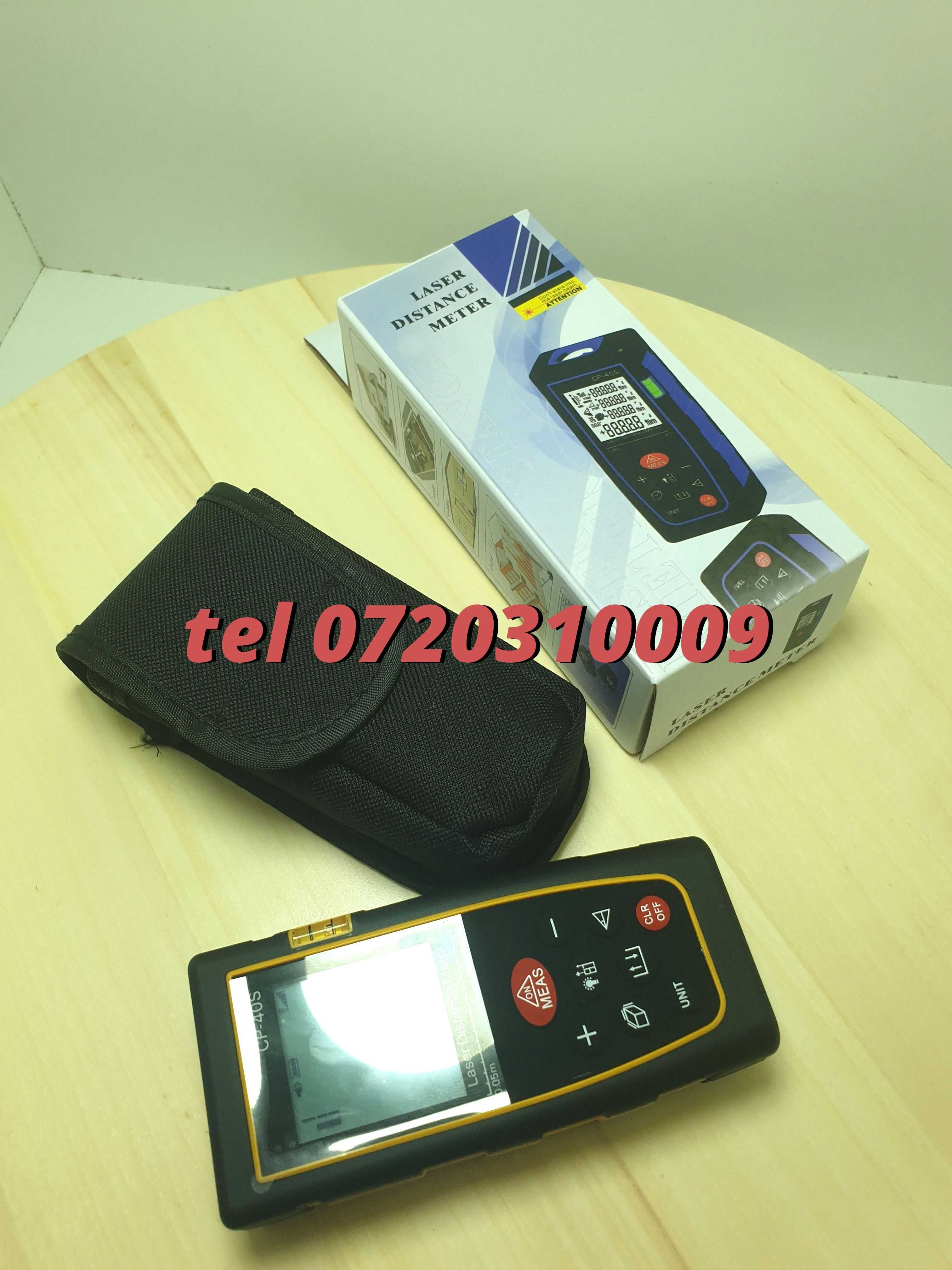 Telemetru Laser Profesional 40m Model 2021