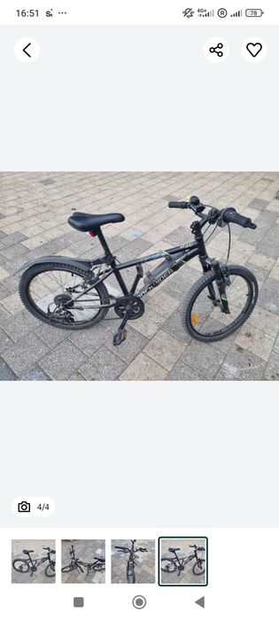 Bicicleta MTB Rock Rider 20"