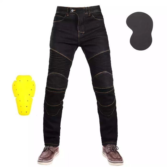 Новые, защитные джинсовые штаны, мотоджинсы, хорошего качества. Нескол